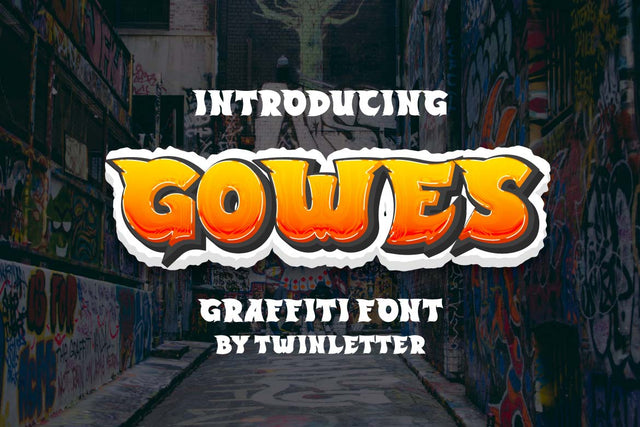 GOWES Font twinletter 
