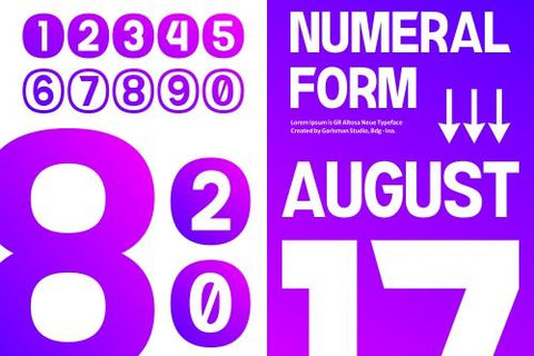 GR Altosa Font Garisman Studio 