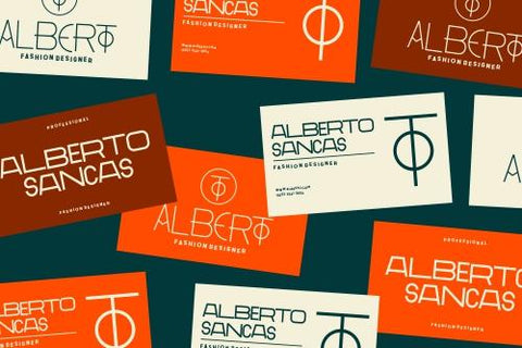 GR Milesons – Artdeco Typeface Font Garisman Studio 