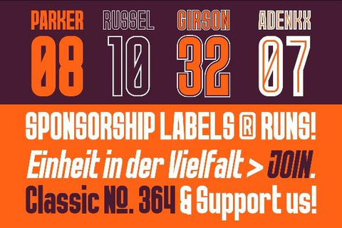 GR Norch – Sporty Typeface Font Garisman Studio 