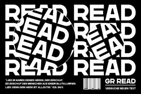 GR Read Font Garisman Studio 