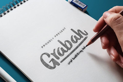 Grabah Font twinletter 