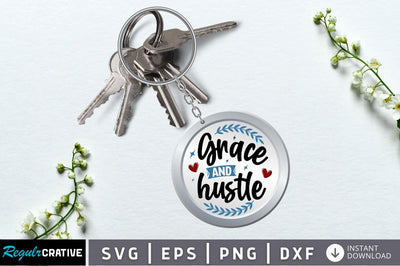 Grace and hustle SVG SVG Regulrcrative 