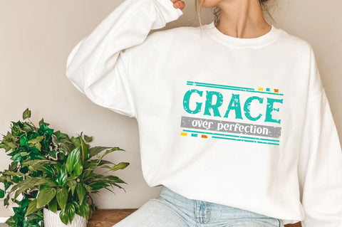 Grace Over Perfection Christian Sublimation Sublimation Jagonath Roy 