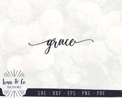 Grace SVG Files | Christian | SVGs for Signs | Farmhouse SVG (884415258) SVG Ivan & Co. Designs 