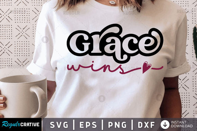 Grace wins SVG SVG Regulrcrative 