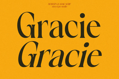 Gracie Font Storytype Studio 