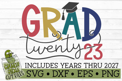 Grad 2023 SVG SVG Crunchy Pickle 