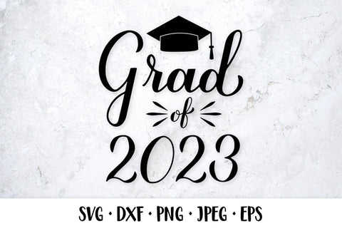 Grad of 2023. Class of 2023. Graduation SVG cut file SVG LaBelezoka 
