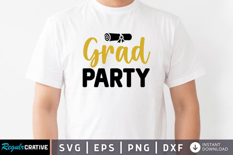 Grad party SVG SVG Regulrcrative 