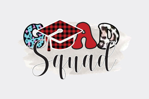 Grad Squad Sublimation T-Shirt Design Sublimation SVGista 
