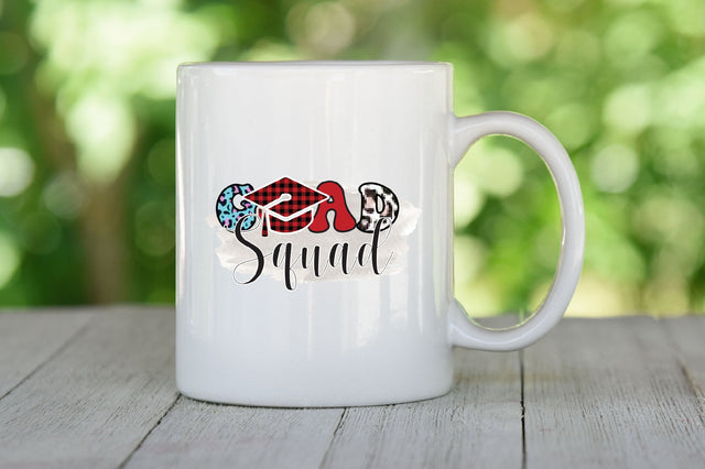 Grad Squad Sublimation T-Shirt Design Sublimation SVGista 