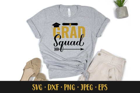 Grad squad SVG. Funny Graduation quote. Prom sign SVG LaBelezoka 