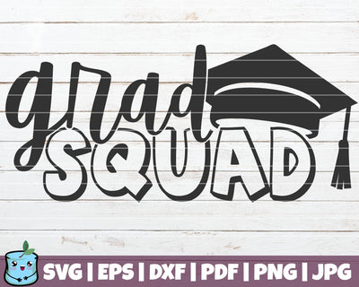 Grad Squad SVG MintyMarshmallows 