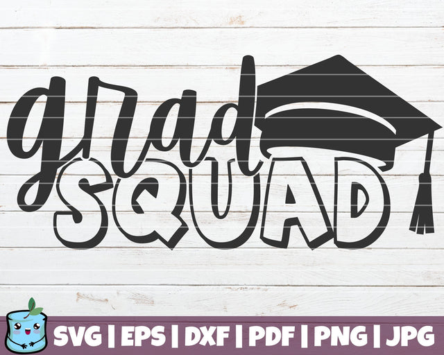 Grad Squad SVG MintyMarshmallows 