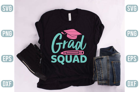 Grad Squad SVG SVG Creativeart88 