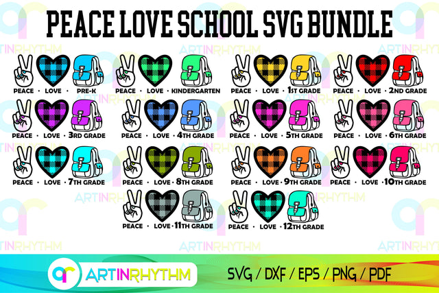 Grade School svg bundle SVG Artinrhythm shop 