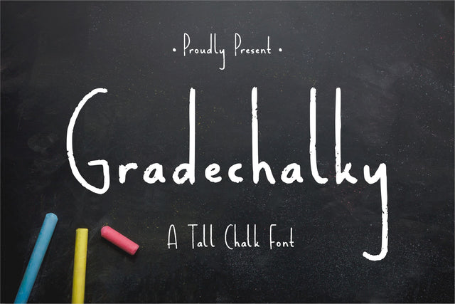 Gradechalky Font Allouse.Studio 