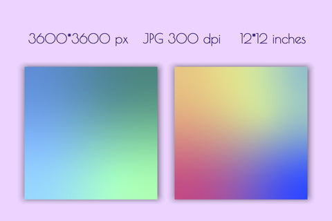 Gradient Digital Paper | JPG Patterns Digital Pattern AnnaViolet_store 