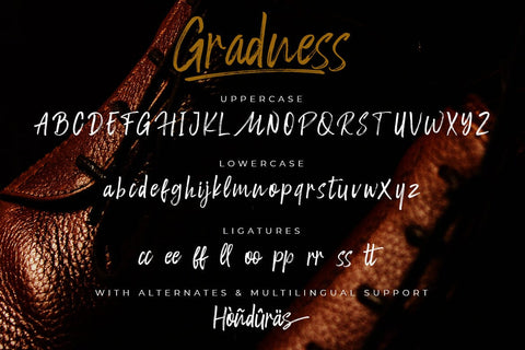 Gradness Font Madatype Studio 