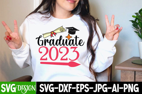 Graduate 2023 SVG Cut File, Graduate 2023 SUblimation Design, Graduation SVG Bundle ,Graduation SVG 2023 , Teacher SVG Design ,Class Of 2023 SVG Cut File SVG BlackCatsMedia 
