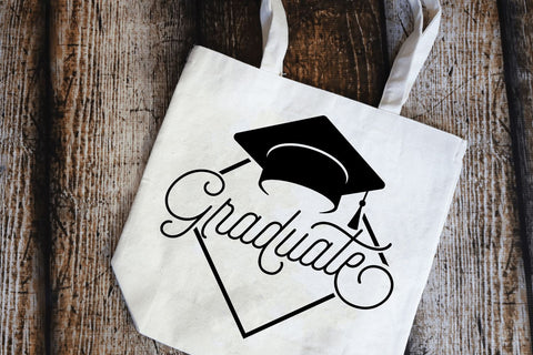 Graduate | Graduation SVG | Graduation Cap SVG So Fontsy Design Shop 