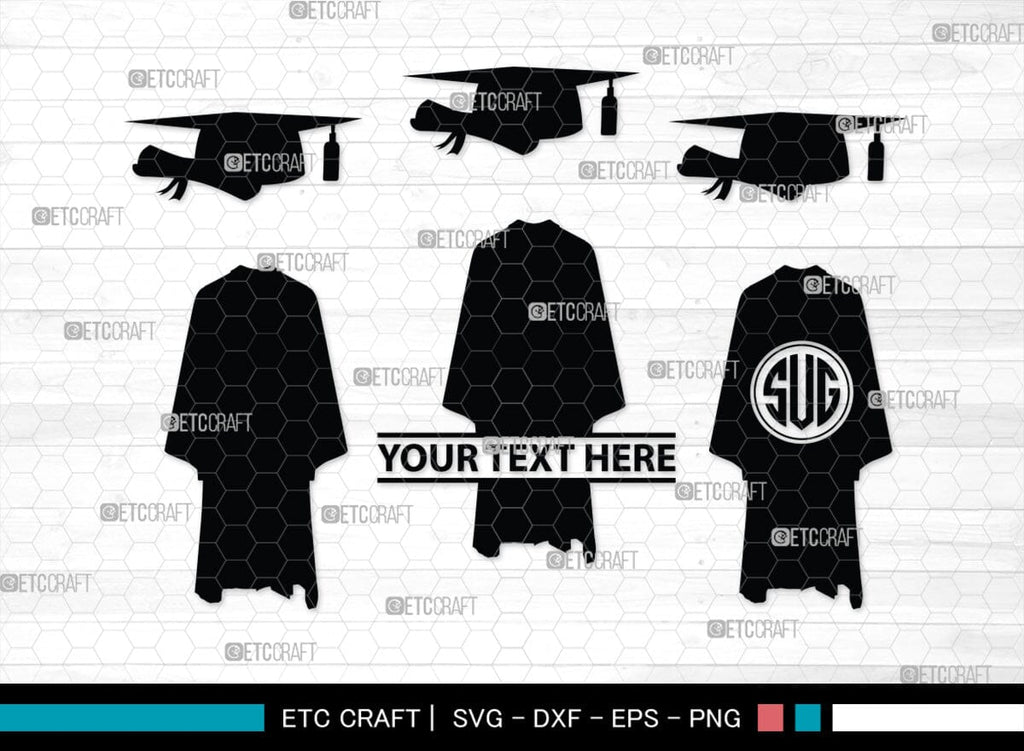 Graduate Monogram, Graduate Silhouette, Graduate SVG, Graduation Svg ...