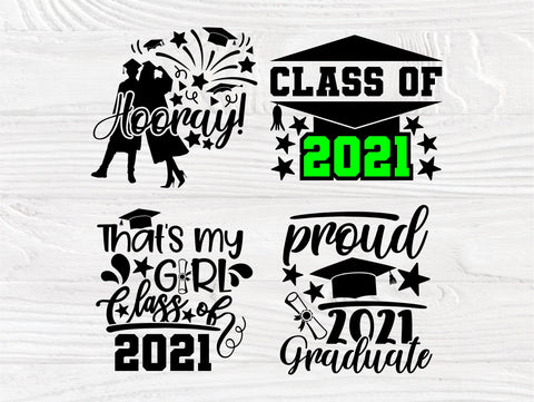 Graduate SVG Bundle, Class of 2021 Svg, Senior Svg SVG TonisArtStudio 