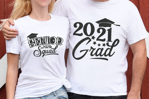 Graduation 2021 Class of 2021 Senor 2021 Bundle - SVG, PNG, DXF, EPS SVG Elsie Loves Design 