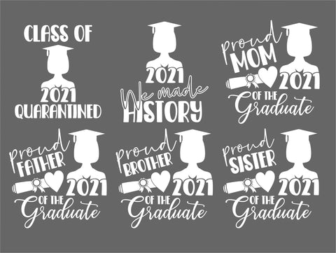 Graduation 2021 SVG Bundle, Graduate Svg Cut Files SVG TonisArtStudio 