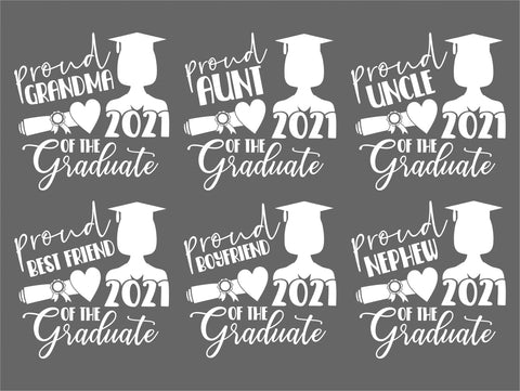 Graduation 2021 SVG Bundle, Graduate Svg Cut Files SVG TonisArtStudio 