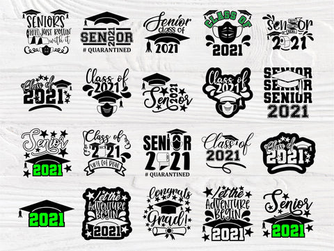 Graduation 2021 SVG, Class of 2021 Svg, Senior Svg SVG TonisArtStudio 