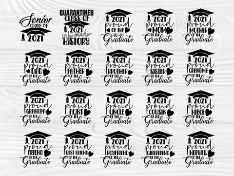 Graduation 2021 SVG, Class of 2021 Svg, Senior Svg SVG TonisArtStudio 