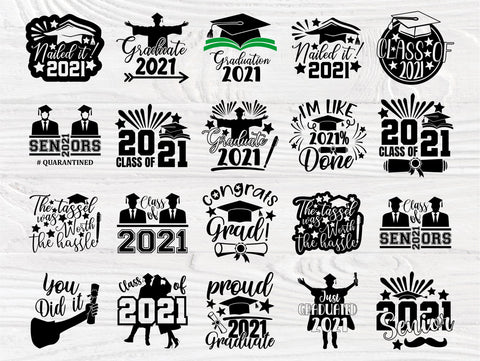 Graduation 2021 SVG, Class of 2021 Svg, Senior Svg SVG TonisArtStudio 