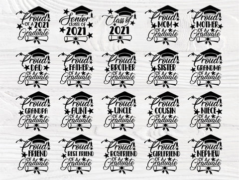 Graduation 2021 SVG, Class of 2021 Svg, Senior Svg SVG TonisArtStudio 