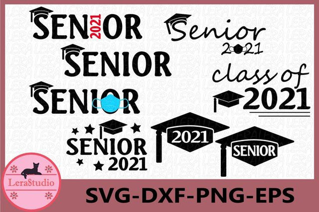 Graduation 2021 SVG SVG Lerastudio 
