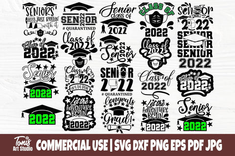Graduation 2022 SVG, Class of 2022 Svg, Senior Svg SVG TonisArtStudio 