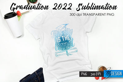 Graduation 2022 T-Shirt Sublimation Design V.55 Sublimation Fly Design 