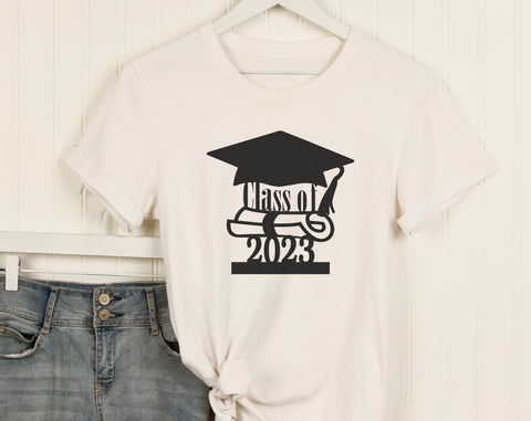 Graduation 2023 SVG Bundle, 10 Designs, Senior 2023 SVG, Class Of 2023 SVG, Graduation 2023 Shirt SVG Cut Files, Graduation Cap SVG SVG HappyDesignStudio 