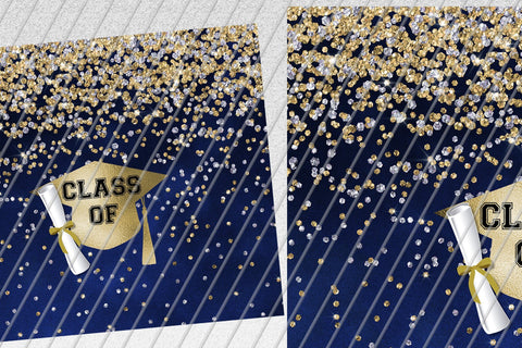 Graduation 20oz Skinny Tumbler Sublimation Blue Color Sublimation Marlene Campos 