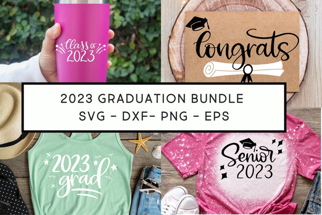 Graduation Bundle, 2023 Graduation T-shirt Designs SVG Designing Digitals 