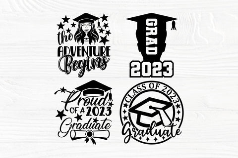 Graduation Bundle SVG, Graduation Svg, Proud of the Graduate Signs, Senior Class of 2023 Svg, Quotes, Cricut Files, Sayings, Silhouette Svg SVG TonisArtStudio 