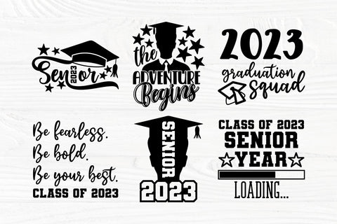 Graduation Bundle SVG, Graduation Svg, Proud of the Graduate Signs, Senior Class of 2023 Svg, Quotes, Cricut Files, Sayings, Silhouette Svg SVG TonisArtStudio 