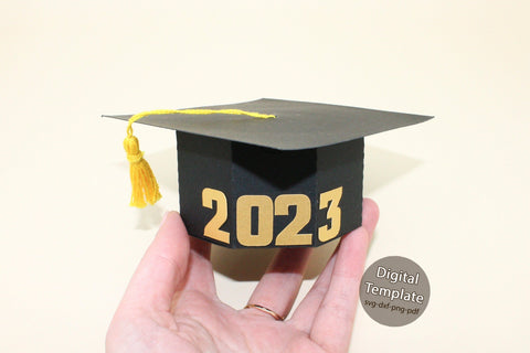 Graduation cap box svg, Graduation favors SVG CuttingLineStore 