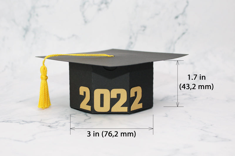 Graduation cap box svg, Graduation favors - So Fontsy