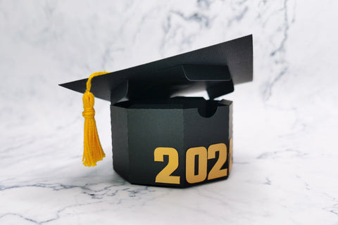 Graduation cap box svg, Graduation favors SVG CuttingLineStore 