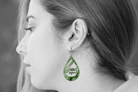 Graduation | Class of | Senior Earrings Bundle SVG zafrans studio 