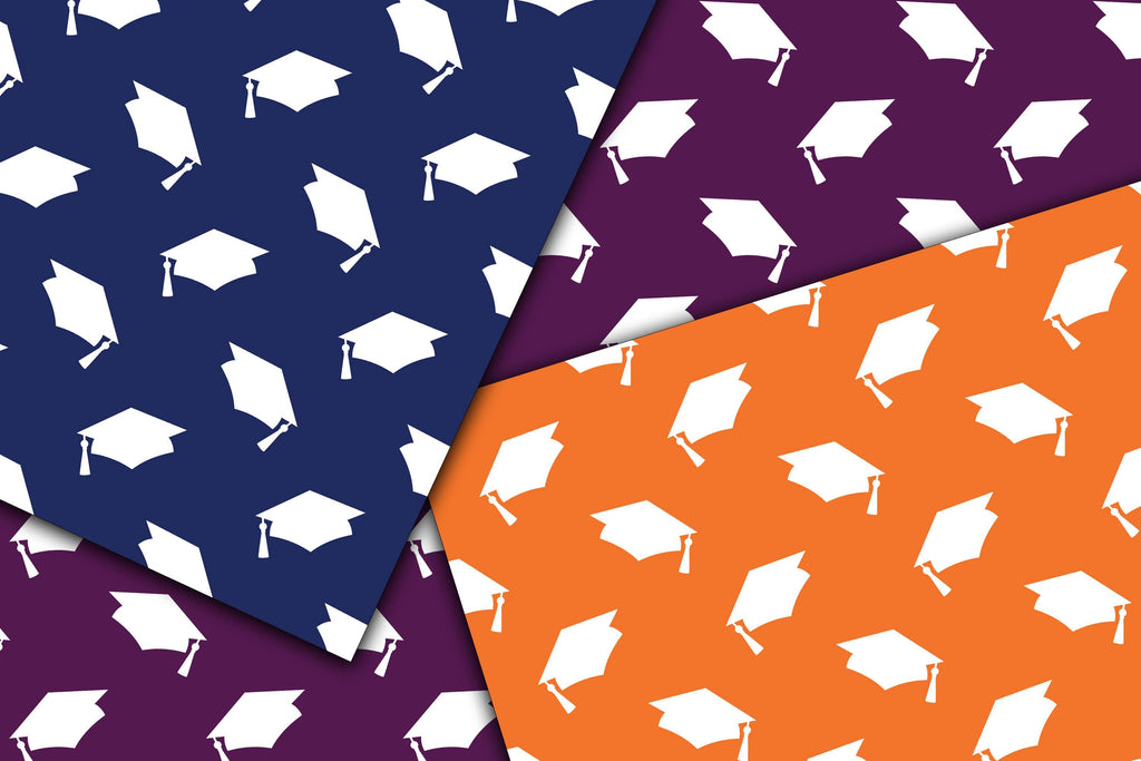 Graduation Digital Paper - So Fontsy