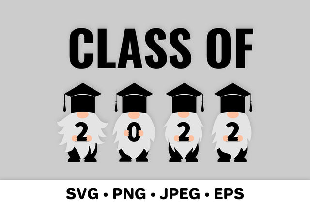 Graduation gnomes SVG. Class of 2022. Senior gnomes SVG LaBelezoka 