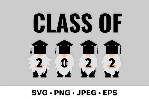 Graduation gnomes SVG. Class of 2022. Senior gnomes SVG LaBelezoka 